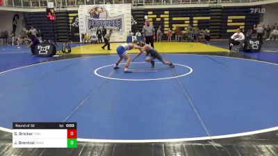 96 lbs Round Of 32 - Gavin Bricker, Trinity vs Jax Brentzel, Penn Trafford