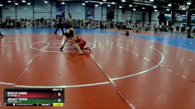 84 lbs Rd# 7- 10:45am Saturday Final Pool - Rocco Fabri, PA Silver vs Grady Moos, Team Ohio