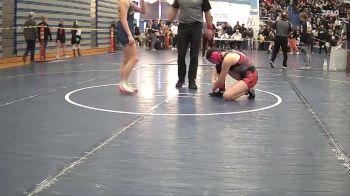 145 lbs Cons. Round 4 - Sarah Tomlinson, Meridian vs Jazzelynn Morris, Hillcrest High School