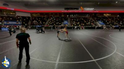 120 lbs Cons. Round 3 - Connor Baccam, Waukee vs Matthew Burch, Ankeny