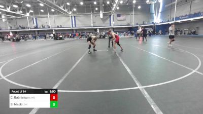 141 lbs Round Of 64 - Clayton Gabrielson, Maryland vs Seamus Mack, Lehigh - UnAttached