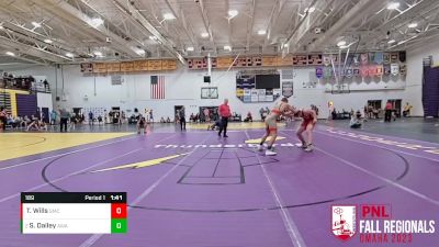 189 lbs Round 4 - Silas Dailey, Askren Wrestling Academy vs Thomas `tc` Wills, Spartan Mat Club