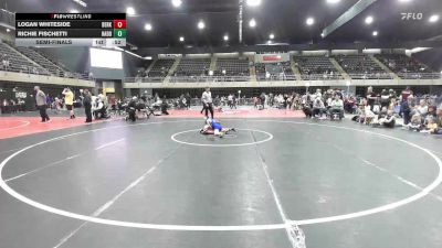 Semifinal - Logan Whiteside, Berkeley Springs vs Richie Fischetti, Haddonfield