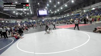 54 lbs Consolation - Brayson Higdon, No Limits WC vs Jaxson Pierson, No Escape Wrestling