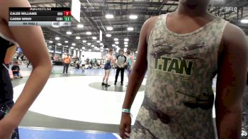 165 lbs Rr Rnd 2 - Eric Gaiter, Ohio Titan Blue vs Mason Doughty, CKWA