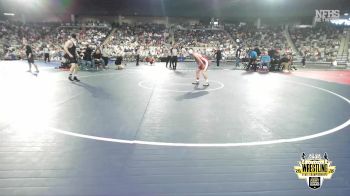 B5A-120 lbs Quarterfinal - Gage Stark, Newcastle vs Ethan Pick, Grove