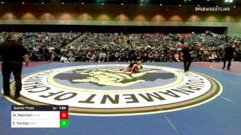 113 lbs Quarterfinal - Wade Mecham, American Fork vs Elias Navida, Poway