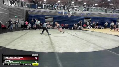 185/HWT Round 3 - Amy Bail, Middleton Wrestling Club vs Mckenzie Williams, Warrior Wrestling Club