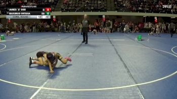 65 lbs Cons. Round 1 - Maximus Ortega, Storm Wrestling Academy vs James `jj` Orr, Dc Elite
