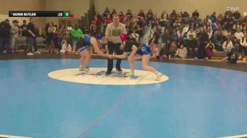 145 lbs Champ. Round 2 - Quinn Butler, Lemmon vs Cathryn Shelton, Shoshoni