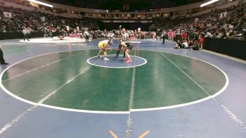 Girls 140 lbs Cons. Round 1 - Ava Armijo, Alamogordo vs Olivia Ortiz, Belen