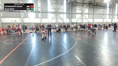 56 lbs 3rd Place Match - JaydanJoseph Aguon, NWWC vs Silas Smith, White River Hornets Wrestling Club