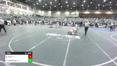 123 lbs 5th Place - Roman Frye, Spring Hills Wrestling vs Kyler Henderson, Small Town Grims