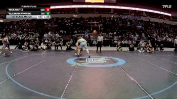 5A 189 lbs 1st Place Match - Nick Mertz, La Cueva vs Elijah Gawronski, Volcano Vista