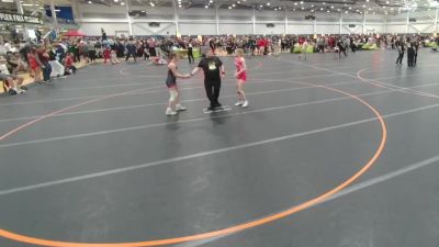 120 lbs Cons. Round 2 - Emma Kosza, Unattached vs Lexie Burns, Unattached