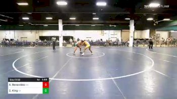 126 lbs Consolation - Adan Benavidez, NM vs Dakota King, OH