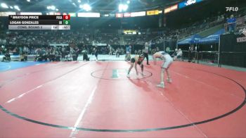 5A 138 lbs Cons. Round 2 - Logan Gonzales, Bishop Kelly vs Braydon Price, Pocatello