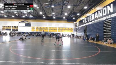 142 lbs Consy 4 - Grace Nasman, Upper St Clair vs Alexia Ashby, Trinity