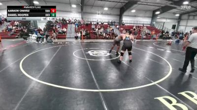 285 lbs Round 4 (16 Team) - Daniel Hoopes, Sheridan vs Aaraon Chavez, Torrington