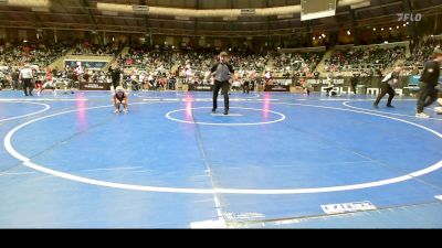 70 lbs Round Of 32 - Kayson Bell, Ogden's Outlaws Wrestling Club vs Aden Czepa, New Prague Wrestling