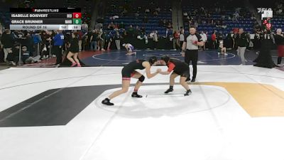 126 lbs Round Of 16 - Isabelle Boisvert, Bedford vs Grace Brunner, North Andover