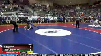5A 132 lbs 3rd Place Match - Daniel Armstrong, Lakeside High, AR vs Elias Miller, Sylvan Hills