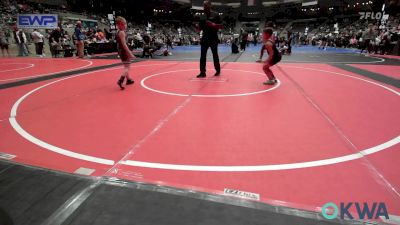 64 lbs Round Of 16 - Salyer Torix, Sperry Wrestling Club vs Boston Bollinger, Tulsa Blue T Panthers