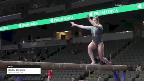 Hayley Zampella - Beam, Head over Heels NJ - 2022 Elevate the Stage Toledo presented by Promedica