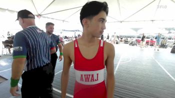 106 lbs Consi Of 16 #2 - Aaron Contreras, Legacy WC vs Nathan Sloat, Chino Hills WC