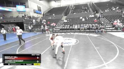 153 lbs Cons. Round 4 - Bentley Hill, Mountain Ridge vs Camden Eckhardt, Maple Mountain