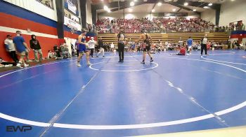 132 lbs Round Of 16 - Dillen Drywater, Tahlequah Boys High School vs Jaden Guinn, Pryor Tigers Wrestling