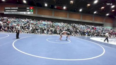130 lbs Cons. Round 6 - Ximena Vazquez, Del Oro vs Avah Garrett, Spanish Springs