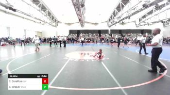 52-B lbs Consi Of 4 - Cooper Cerefice, Lions Den Wrestling Club vs Cai Becker, Dragon Rtc