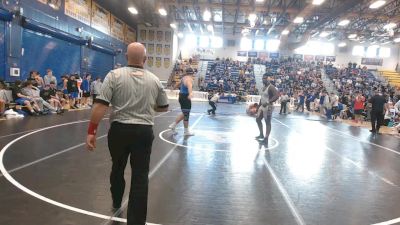285 lbs Quarterfinals (8 Team) - Therry Saintcyr, Braden River vs Jaxon Newton, Charlotte Hs