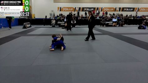 Sergio Gonzalez Puig vs Liam Xu 2026 PBJJF Pan American Jiu-Jitsu Championships