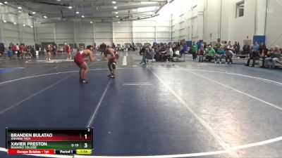 174 lbs Semifinal - Xavier Preston, Roanoke College vs Branden Bulatao, Stevens Tech