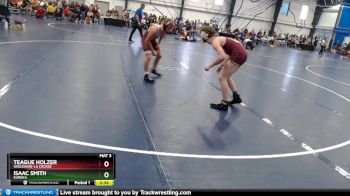 Silver 133 lbs Quarterfinal - Teague Holzer, Wisconsin-La Crosse vs Isaac Smith, Eureka