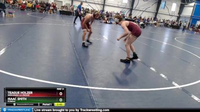 Silver 133 lbs Quarterfinal - Teague Holzer, Wisconsin-La Crosse vs Isaac Smith, Eureka