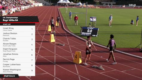 High School Boys' 400m 6A, Finals 1