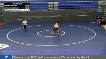 165 lbs Champ. Round 2 - Nicholas Menjivar, Greensboro College vs Theodore Piluso, Randolph College