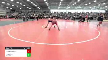 145 lbs Quarterfinal - Jesse Vanorden, NY vs Anderson Heap, FL