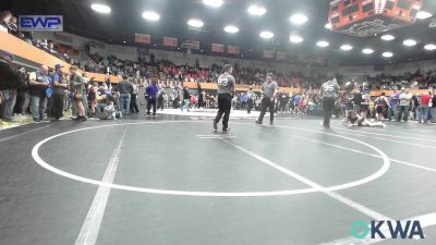 90 lbs Rr Rnd 1 - Boston Emmert, Piedmont vs Sawyer McDaniel, Newcastle Youth Wrestling