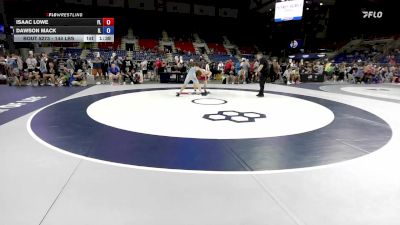 144 lbs Cons. Sub-rd Of 32 - Isaac Lowe, FL vs Dawson Mack, IL