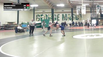 141 lbs Round Of 32 - Andrew Roman, Nassau vs Eli Cramer, VMI - UNATT