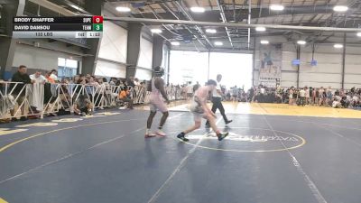 132 lbs Rr Rnd 3 - Brody Shaffer, Superior Elite - HSB vs David Dansou, Team Diamond Fish - HSB
