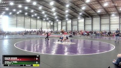 117 lbs Quarterfinal - Auna McCarty, Indiana Inferno Black vs Angel Robles, Mayhem WC Gray