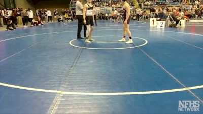 133 lbs Champ. Round 1 - Colman Barth, Breckenridge/Wahpeton vs Braeden Halverson, Bismarck