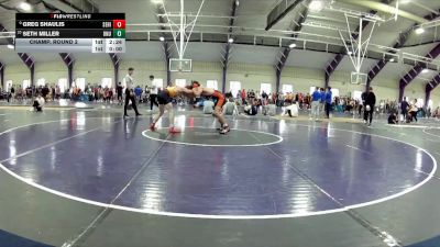 141 lbs Champ. Round 2 - Greg Shaulis, Seton Hill vs Seth Miller, Ohio Northern Univerity