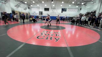 285 lbs Semifinal - Sami Uyanik, Dalton School vs Ervin Skenderi, Petrides-PSAL