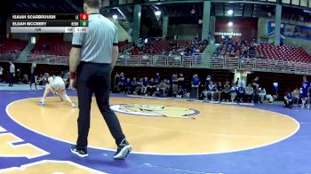 126 lbs Placement Matches (16 Team) - Isaiah Scarbrough, Lincoln East vs Elijah McCrery, Bennington